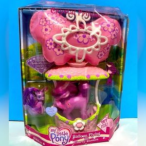 MY LITTLE PONY G3 NWT VTG 2005 CRYSTAL PRINCESS BALLOON FLYING MUSICAL, 2/PONIES